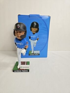 LA Angels Kyren Paris 2024 Rocket City Trash Pandas Bobblehead SGA Giveaway